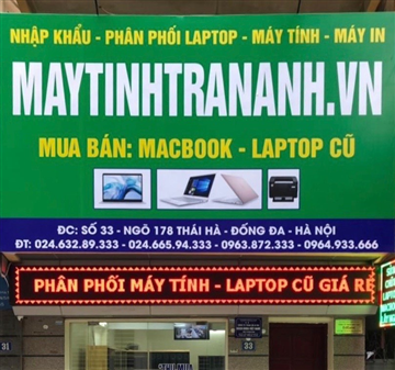 Địa chỉ sửa laptop uy tín tại phố Hàng Buồm - Máy tính Trần Anh