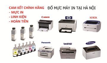 Đổ mực máy in tại Hà Nội chất lượng, giá rẻ