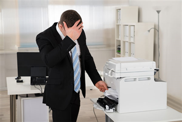 Một số lỗi thường gặp do máy in và hộp mực máy in