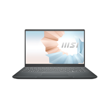 Laptop MSI Modern 14 B11SB (244VN) (i5-1135G7/8GB RAM/512GBSSD/MX450 2GB/14 inch FHD/Win 10/Xám)